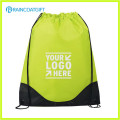 Eco-Friendly Folding Reusable Nylon Drawstring Bag Drawstring Backpack